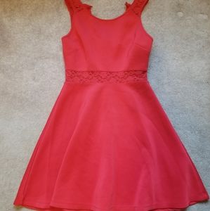 Red dress